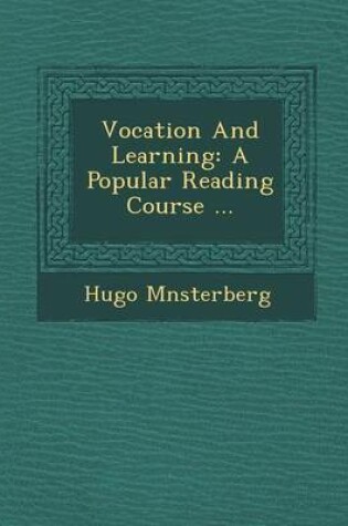 Cover of Vocation and Learning