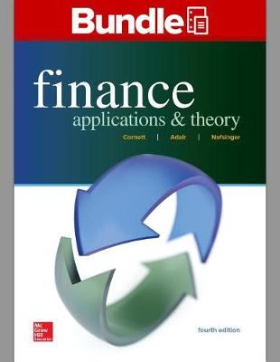 Book cover for Gen Combo Finance: Applications and Theory; Connect Access Card