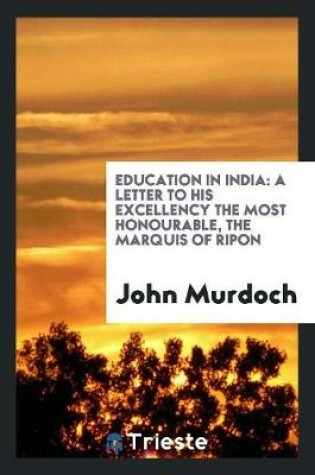 Cover of Education in India