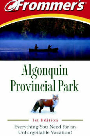 Cover of Frommer's Algonquin Provincial Park