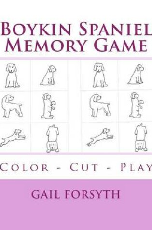 Cover of Boykin Spaniel Memory Game