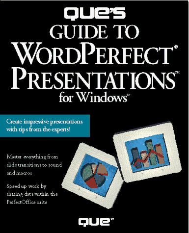 Book cover for Using WordPerfect Presentation for Windows