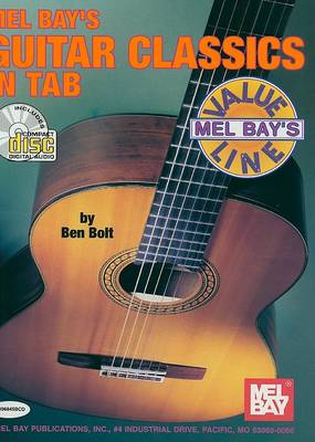 Book cover for Mel Bay's Guitar Classics in Tab