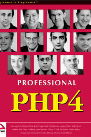 Cover of Professional PHP4 Programming