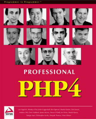 Book cover for Professional PHP4 Programming