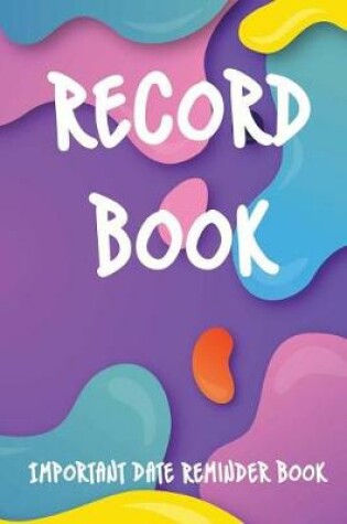 Cover of Record Book