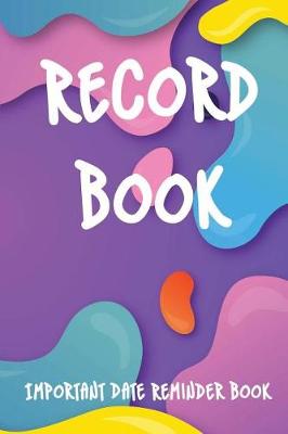 Book cover for Record Book