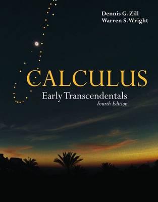 Cover of Calculus: Early Transcendentals