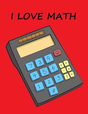 Book cover for I Love Math
