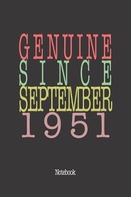 Book cover for Genuine Since September 1951