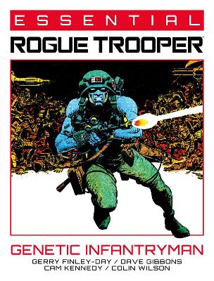 Book cover for Essential Rogue Trooper: Genetic Infantryman