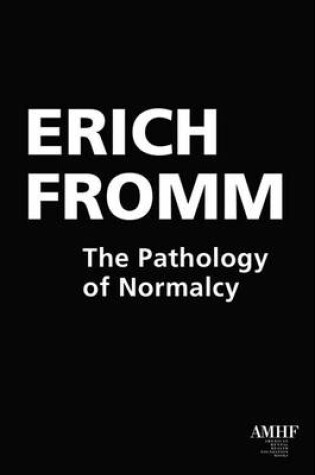 Cover of Pathology of Normalcy