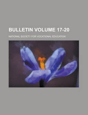 Book cover for Bulletin Volume 17-20