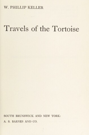 Cover of Travels of the Tortoise