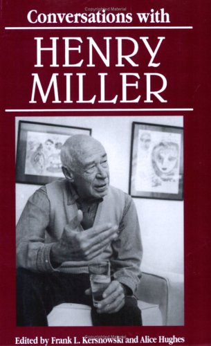 Cover of Conversations with Henry Miller