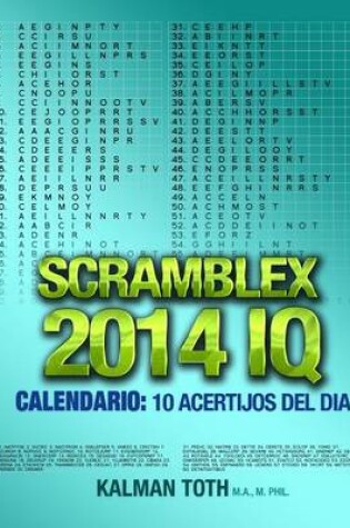 Cover of Scramblex 2014 IQ Calendario