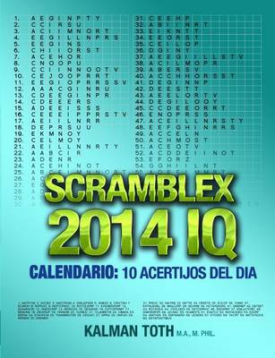 Book cover for Scramblex 2014 IQ Calendario