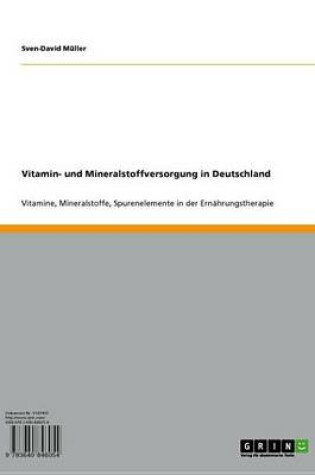 Cover of Vitamin- Und Mineralstoffversorgung in Deutschland