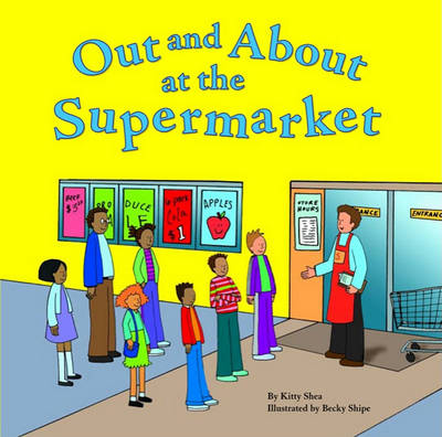 Book cover for Out and about at the Supermarket