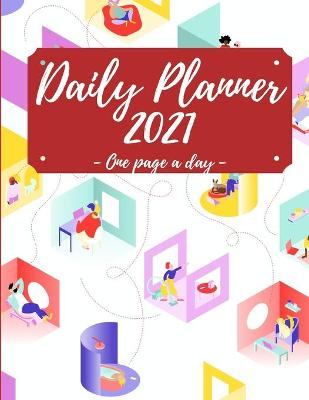 Book cover for 2021 Daily Planner