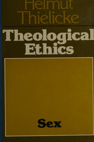 Cover of Theological Ethics