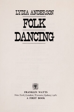 Cover of Folk Dancing