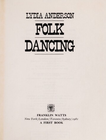 Cover of Folk Dancing