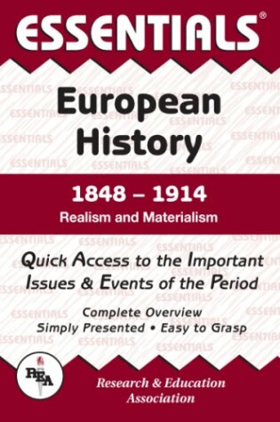 Cover of European History, 1848-1914