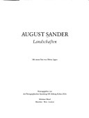 Book cover for Sander August-landschaften