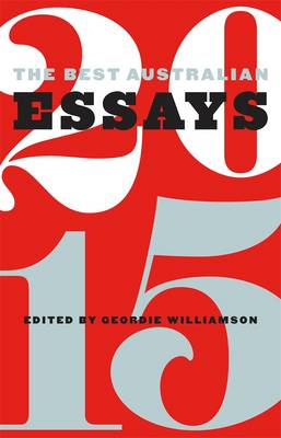 Book cover for The Best Australian Essays 2015