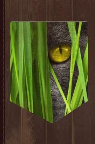 Cover of Cat Pocket Grass Journal Notebook