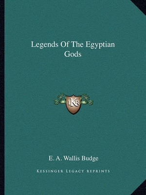 Book cover for Legends of the Egyptian Gods