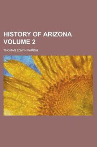 Cover of History of Arizona Volume 2