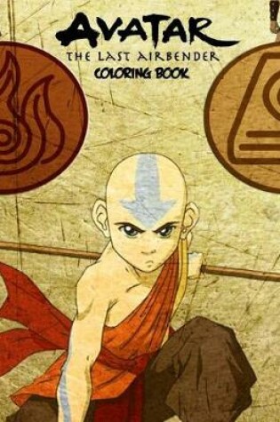 Cover of Avatar the Last Airbender Coloring Book