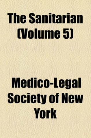 Cover of The Sanitarian Volume 5