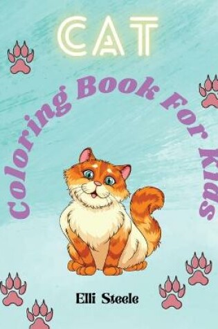 Cover of Cat Coloring Book For KIids