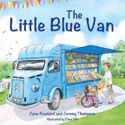 Book cover for The Little Blue Van