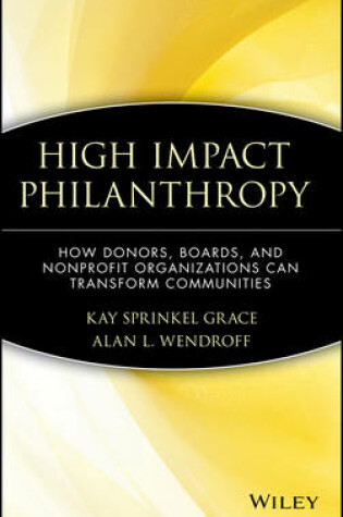 Cover of High Impact Philanthropy