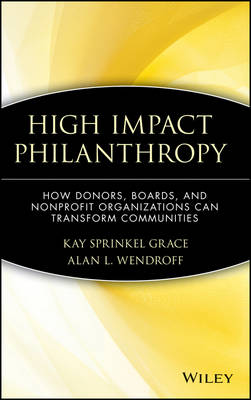 Book cover for High Impact Philanthropy