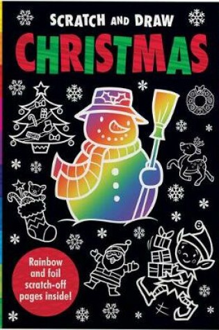 Cover of Scratch and Draw Christmas - Scratch Art Activity Book