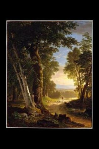 Cover of Blank Notebook - 100 Pages - The Beeches - Asher Brown Durand - 1845