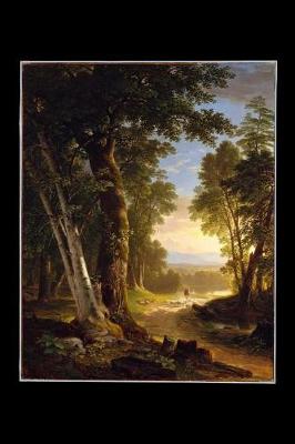 Book cover for Blank Notebook - 100 Pages - The Beeches - Asher Brown Durand - 1845