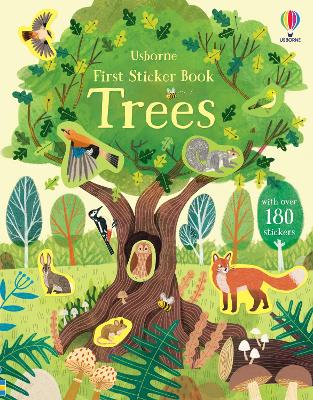 Book cover for First Sticker Book Trees