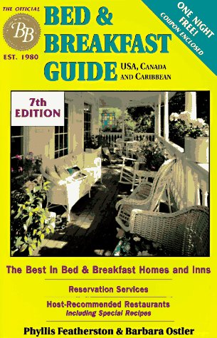 Cover of National Bed and Breakfast Guide for the United States, Canada and the Caribbean