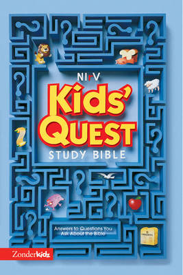 Book cover for NIrV Kids' Quest Study Bible