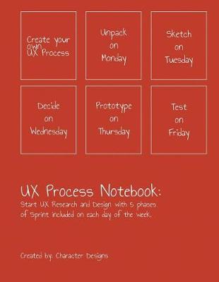 Book cover for UX Process Notebook