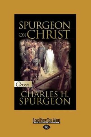 Cover of Spurgeon on Christ