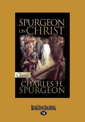 Book cover for Spurgeon on Christ