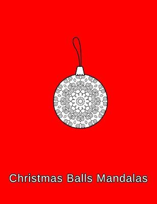 Book cover for Christmas Balls mandalas