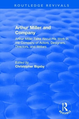 Book cover for Arthur Miller and Company (1990)